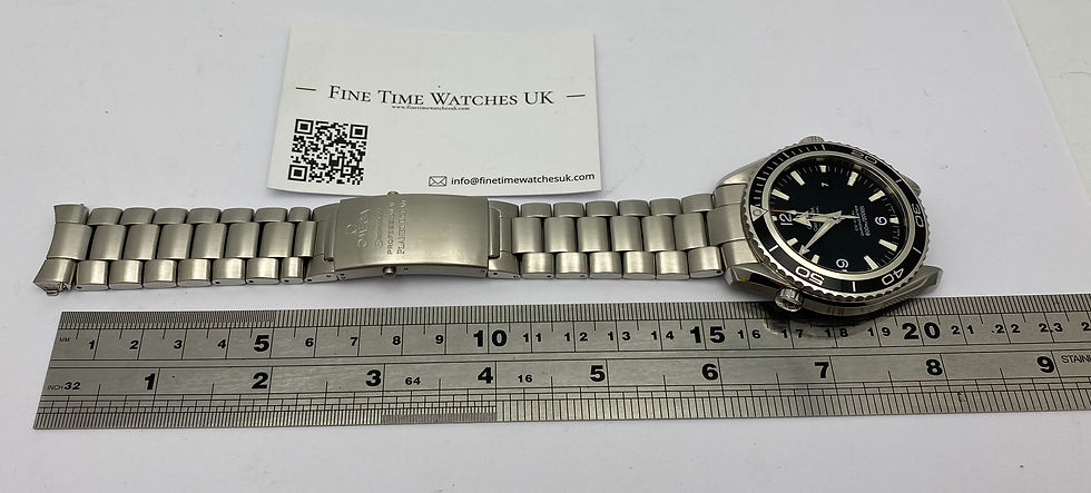 Thumbnail: *Boxed/Cal 2500D* Omega Seamaster Planet Ocean Black 45.5mm 2200.50.00