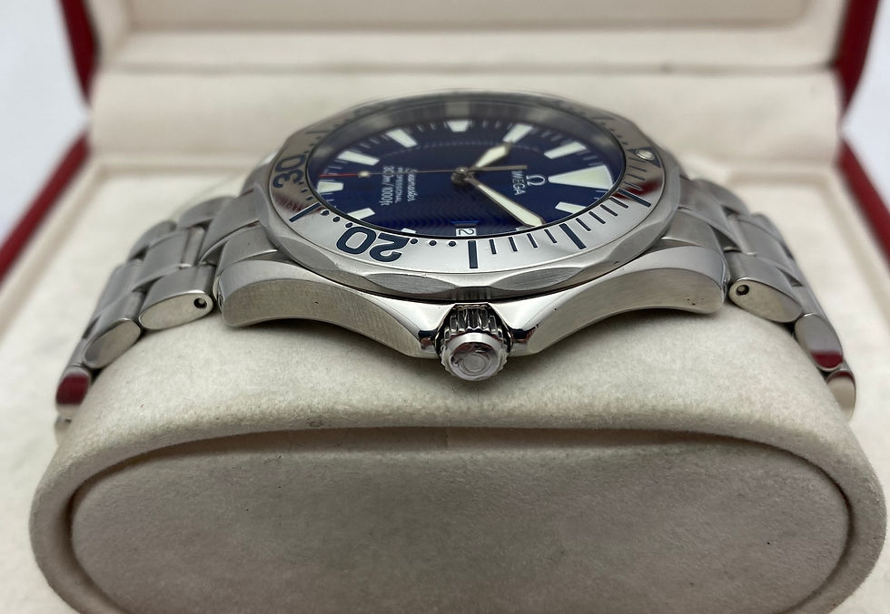 Thumbnail: Omega Seamaster Gents Watch Blue Quartz 41mm 2265.80.00