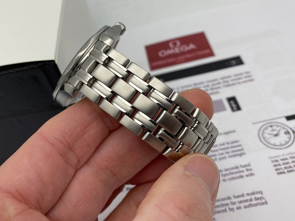 Thumbnail: Omega Seamaster Gents Watch Blue Quartz 41mm 2065.80.00