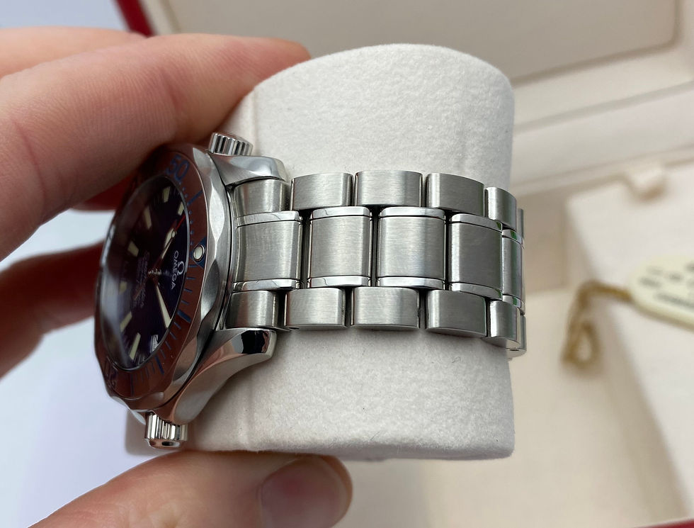 Thumbnail: *Box/Papers* Omega Seamaster Midsize Quartz Watch Blue 36mm 2263.80.00