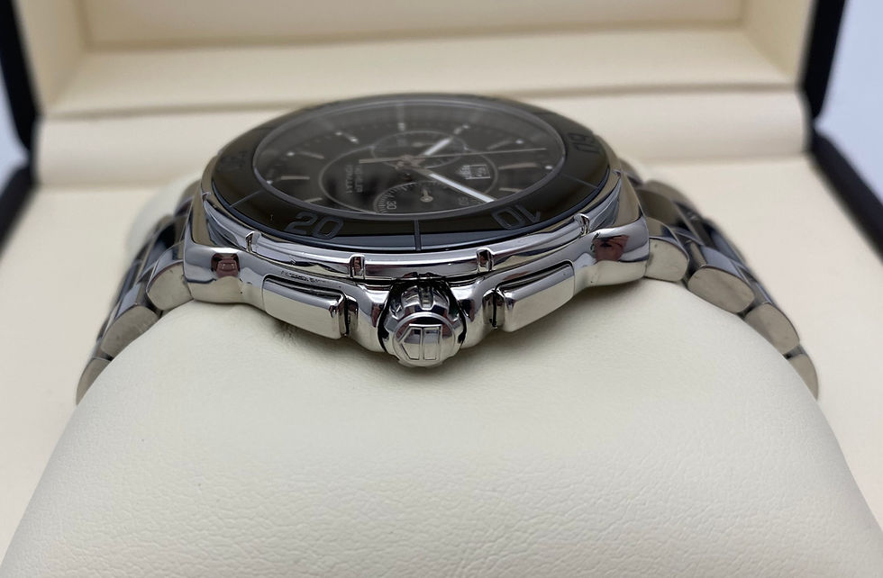 Thumbnail: *Box/Papers* Tag Heuer Formula 1 Unisex Ceramic Chronograph Black 41mm