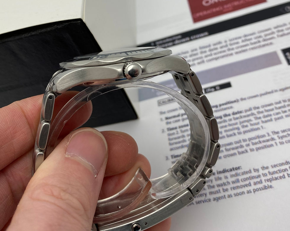 Thumbnail: Omega Seamaster Gents Watch Blue Quartz 41mm 2065.80.00