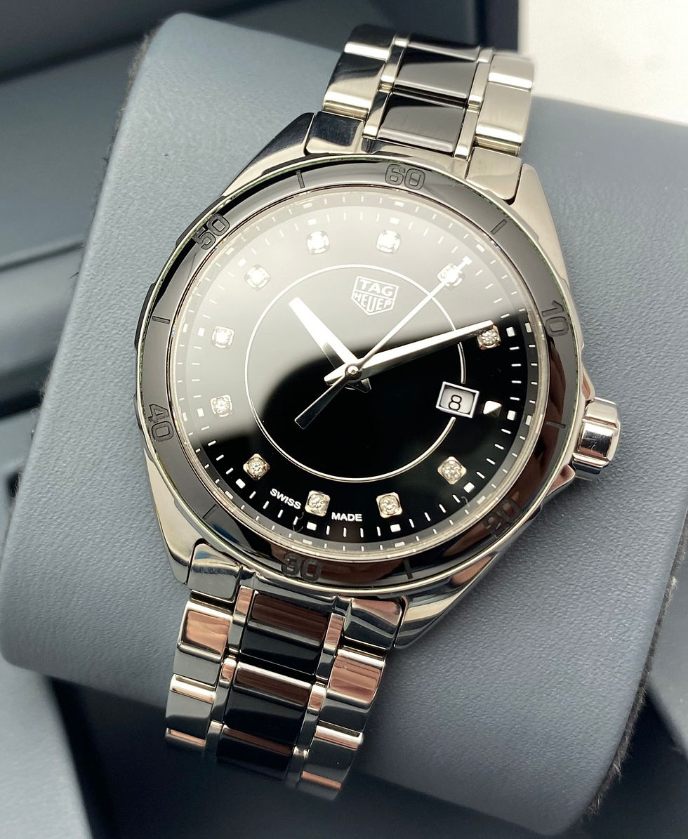 Thumbnail: *Box/Papers/RRP £2000* Tag Heuer Formula 1 Ceramic Diamond Dial WBJ141AB 32mm