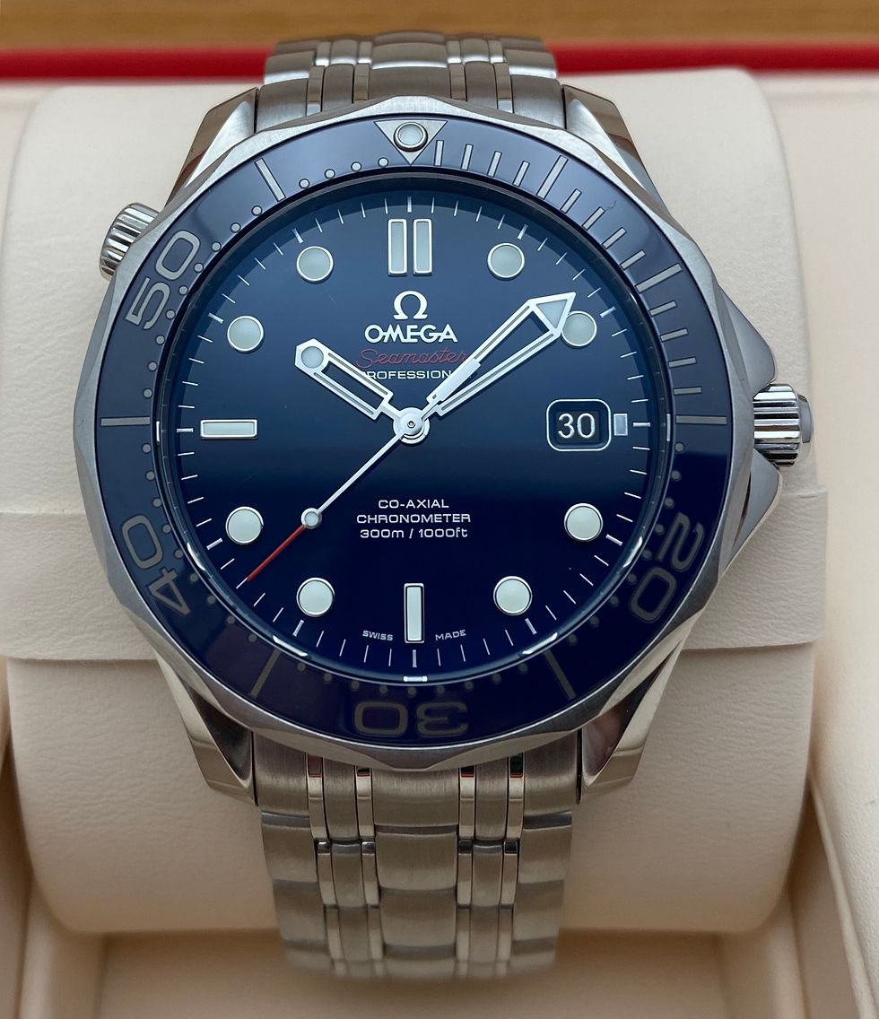 Omega Seamaster Co-Axial Ceramic 41mm Blue 212.30.41.20.03.001