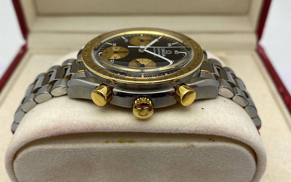 Thumbnail: *Serviced/Super Rare* Omega Speedmaster Reduced Steel & Gold 39mm 175.0033