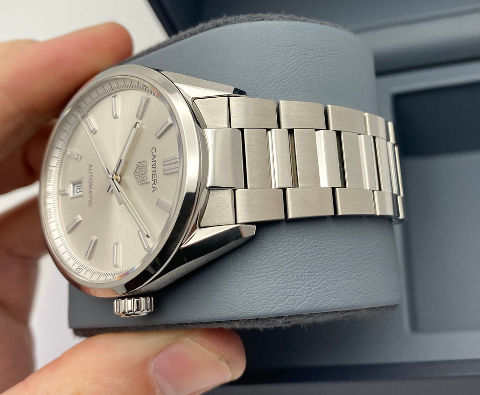 Thumbnail: Tag Heuer Carrera Calibre 5 Date Watch 39mm WBN2111