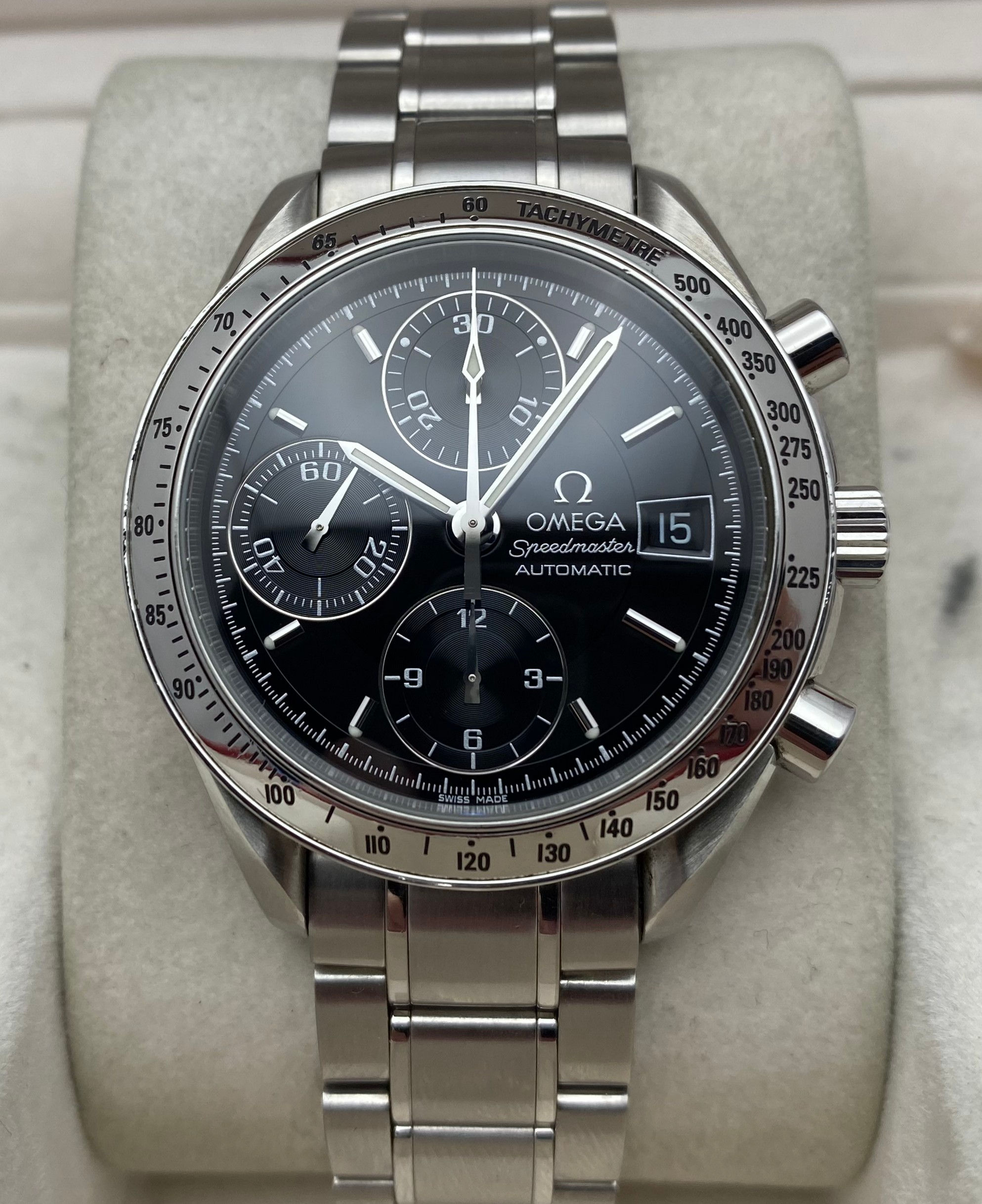 Omega Speedmaster Date Automatic Chronograph Black 39mm 3513.50.00