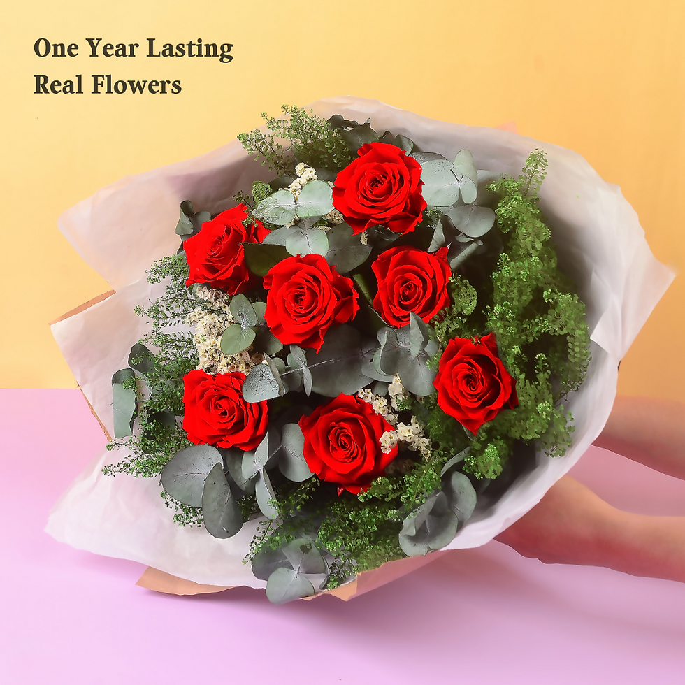Red rose bouquet