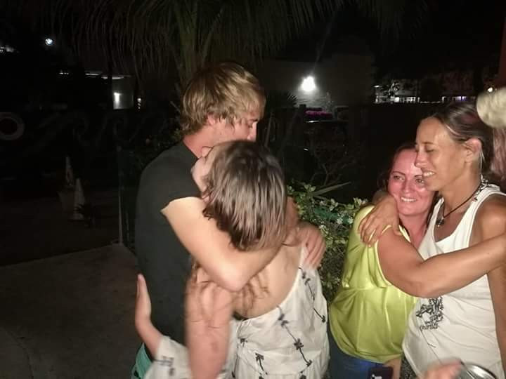 Nick, Anneka, Family friend Virginia and Myself