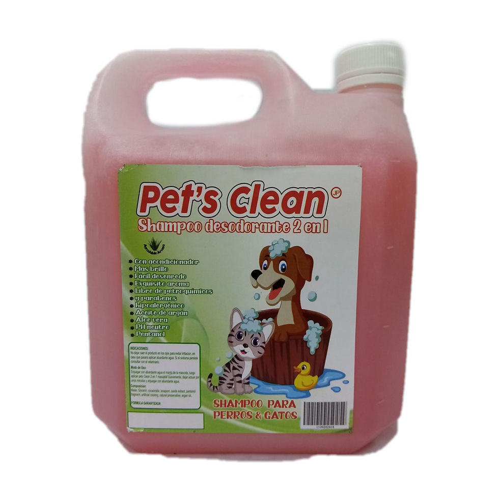 Shampoo pets Clean Desodorante 2 en 1