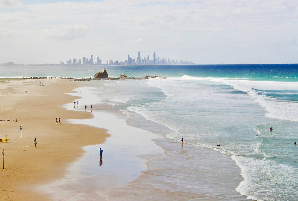 Gold Coast Beach for holiday management.