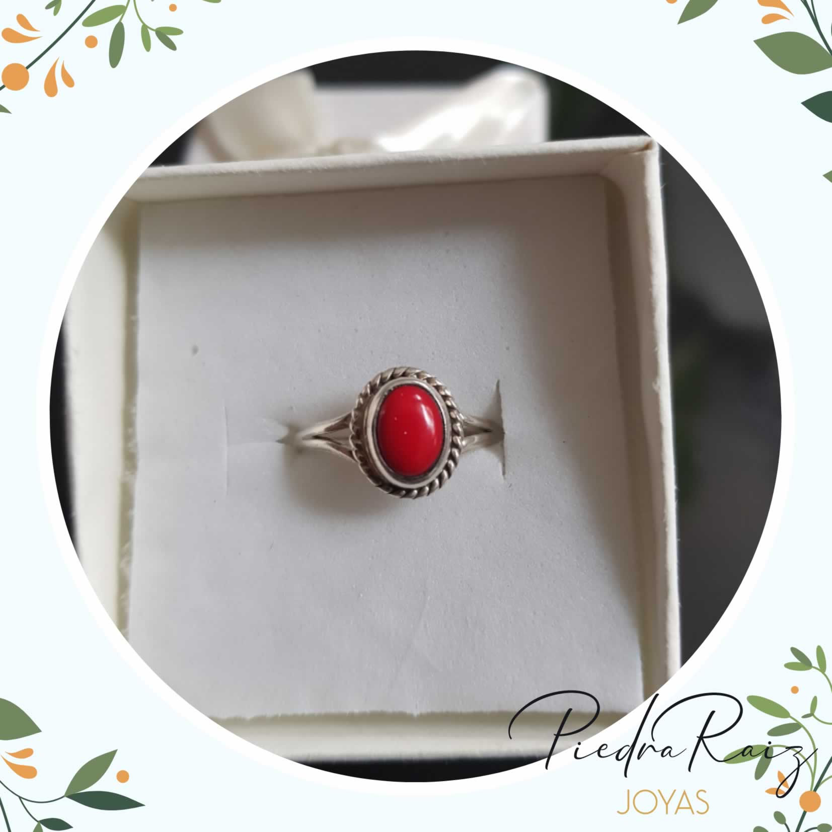 Anillo Piedra Natural