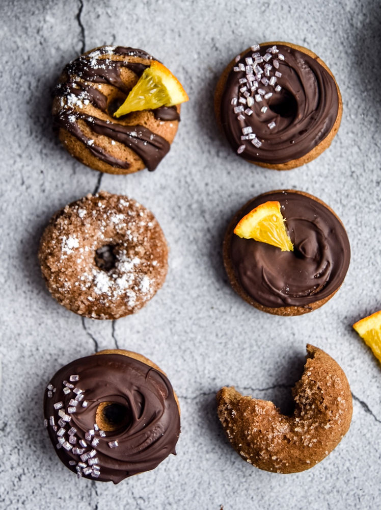 Donuts aus dem Donutmaker ( vegan & glutenfrei )