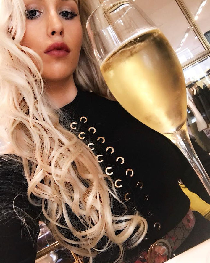 Sipping champagne in Selfridges, London by 2017!