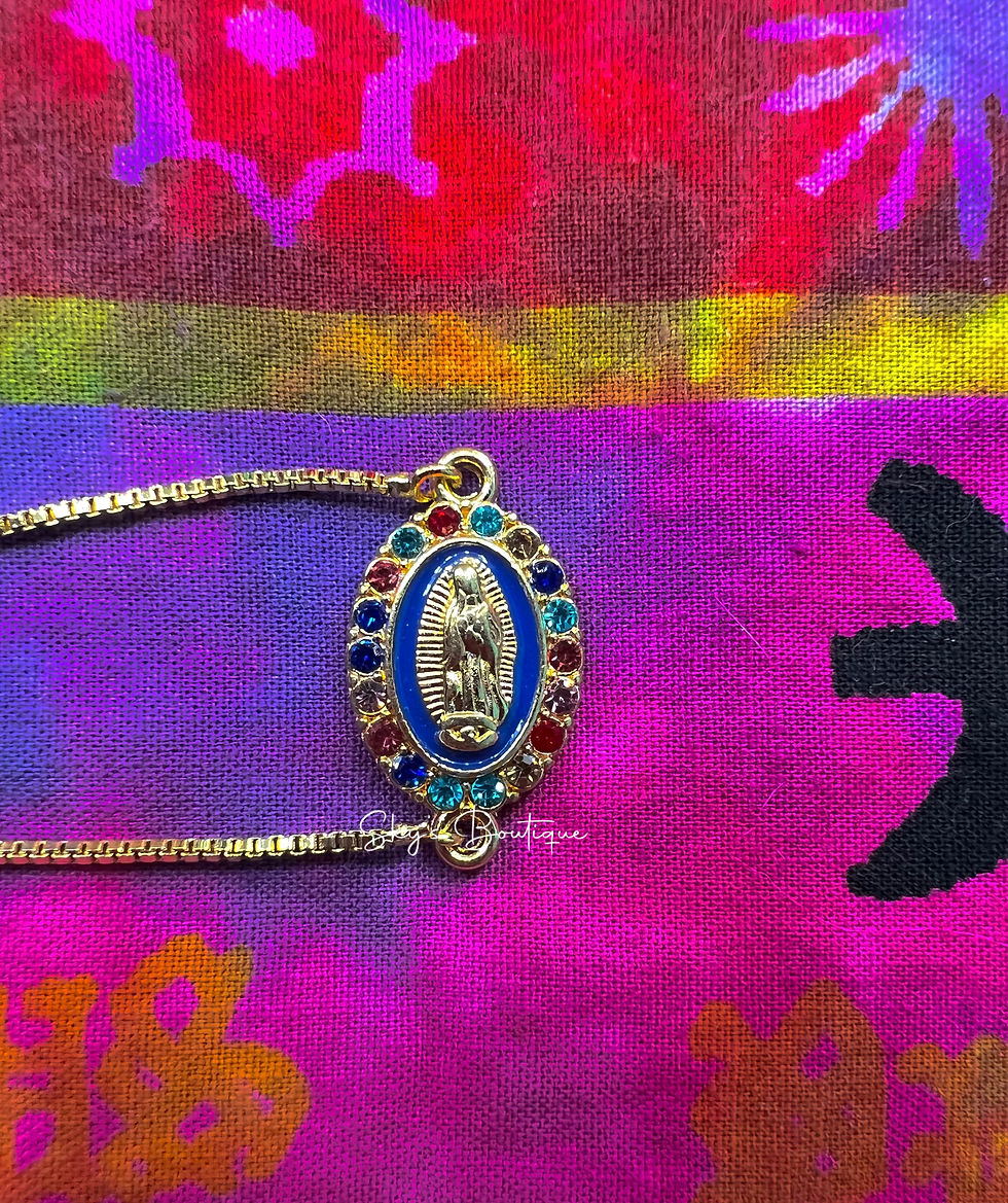 Thumbnail: Virgin Mary Bracelets - Gold