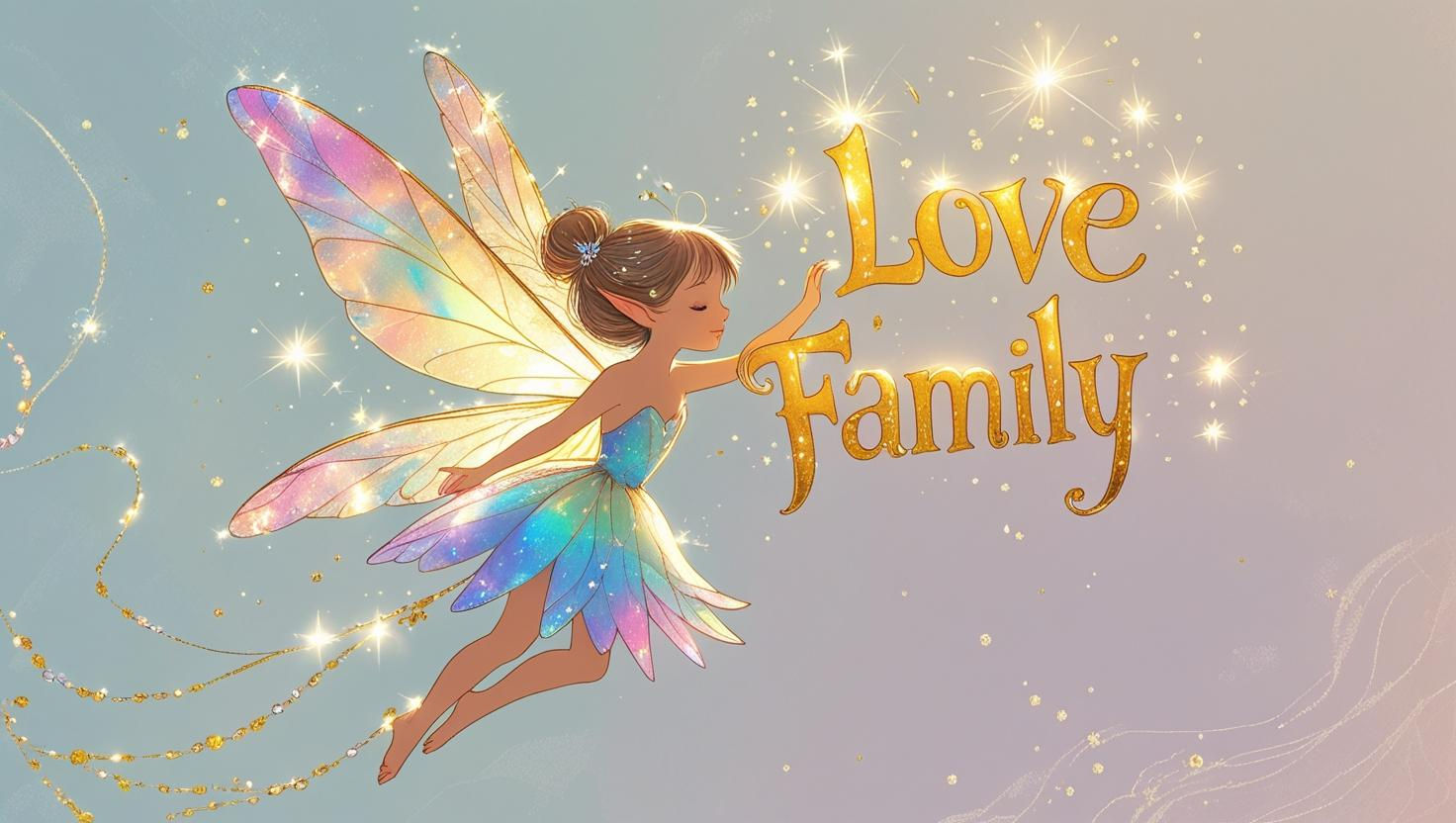 Magical Love and Family Fairy Letter