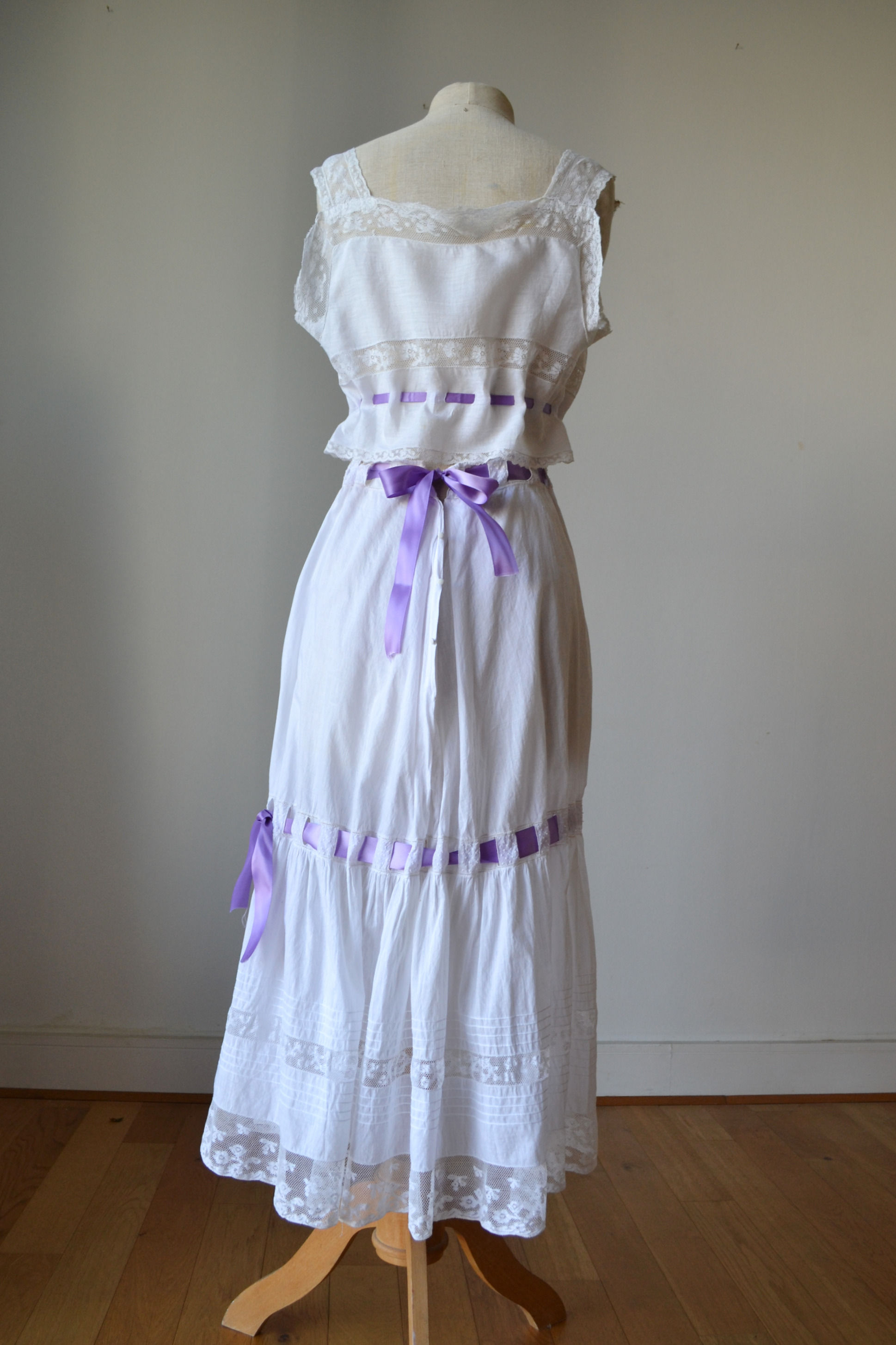 Cache-corset + jupon - 1900s