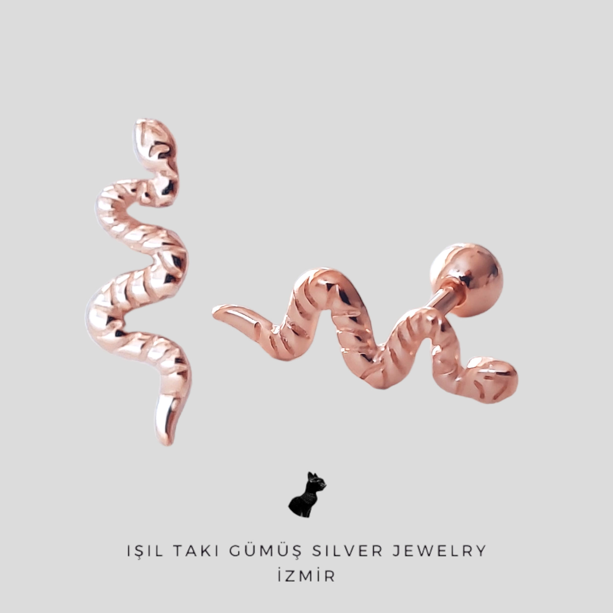 Snake Piercing Küpe