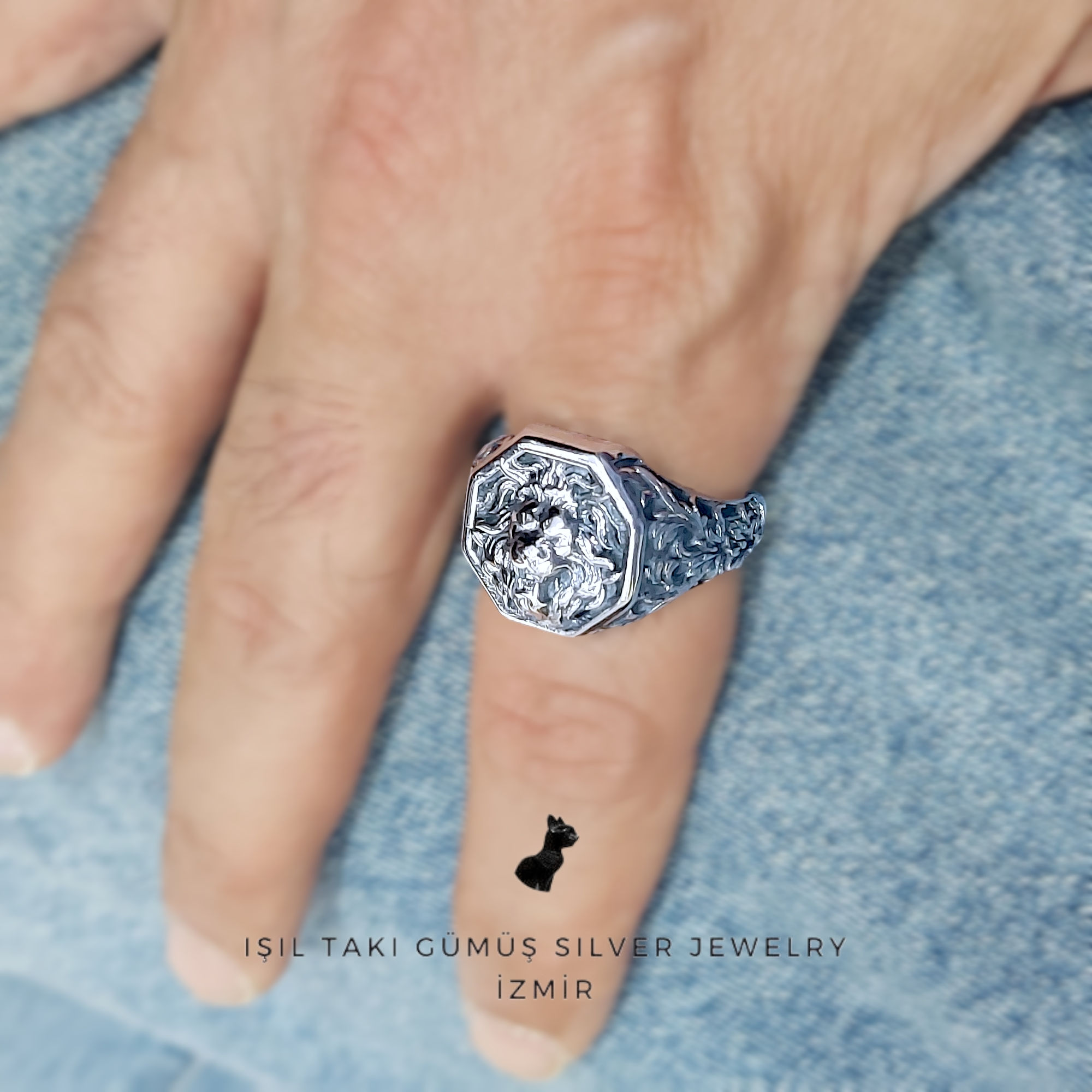 Aslan Kafası Yüzük