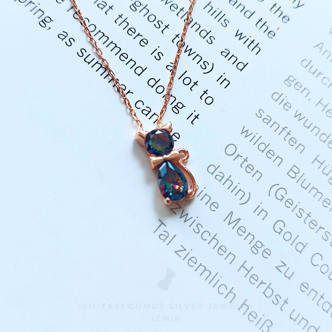 Mystic Papyon Kedi Kolye