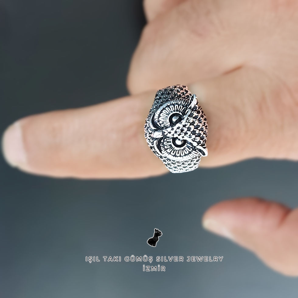 Puhu Baykuş Yüzük