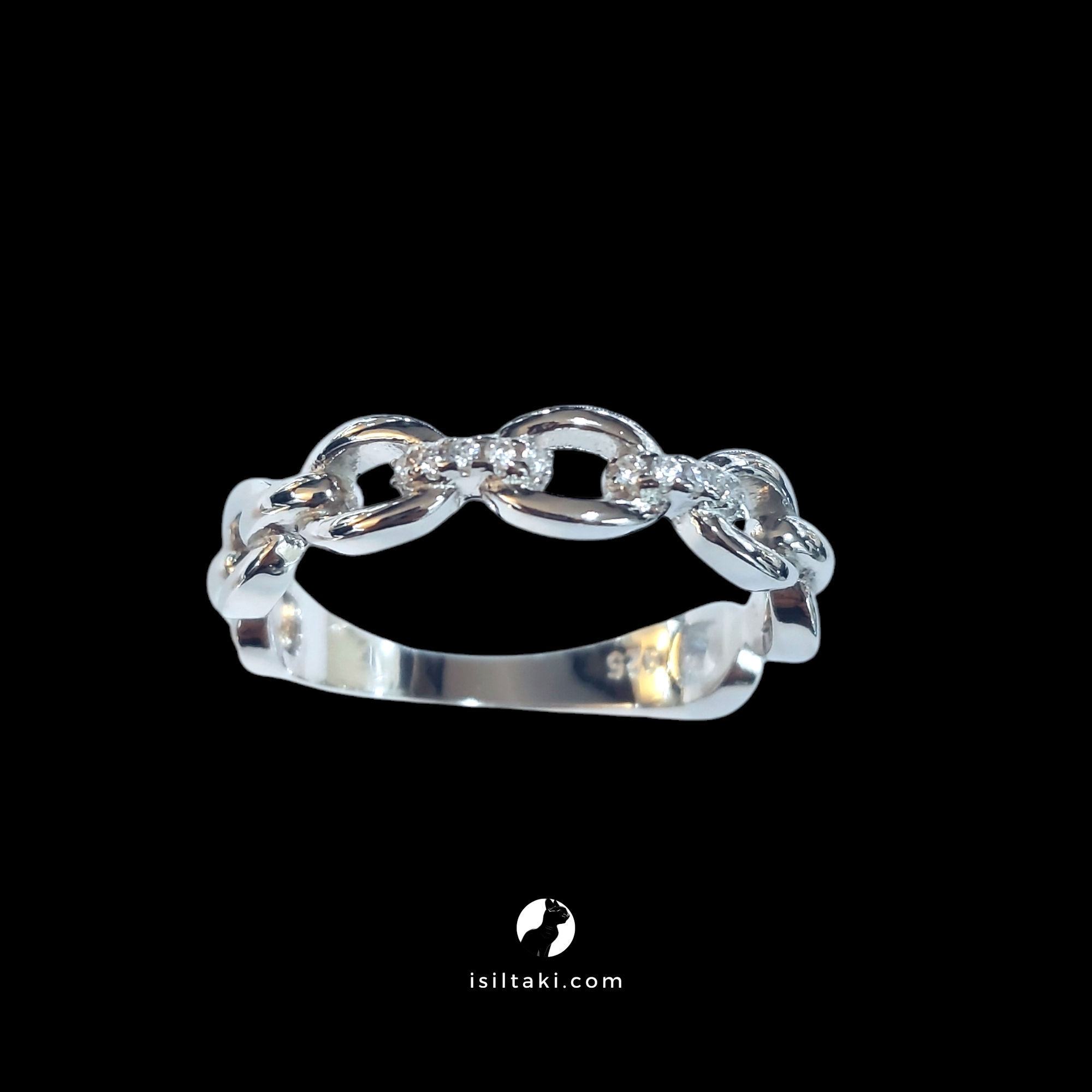 Taşli Gurmet Zincir Yüzük