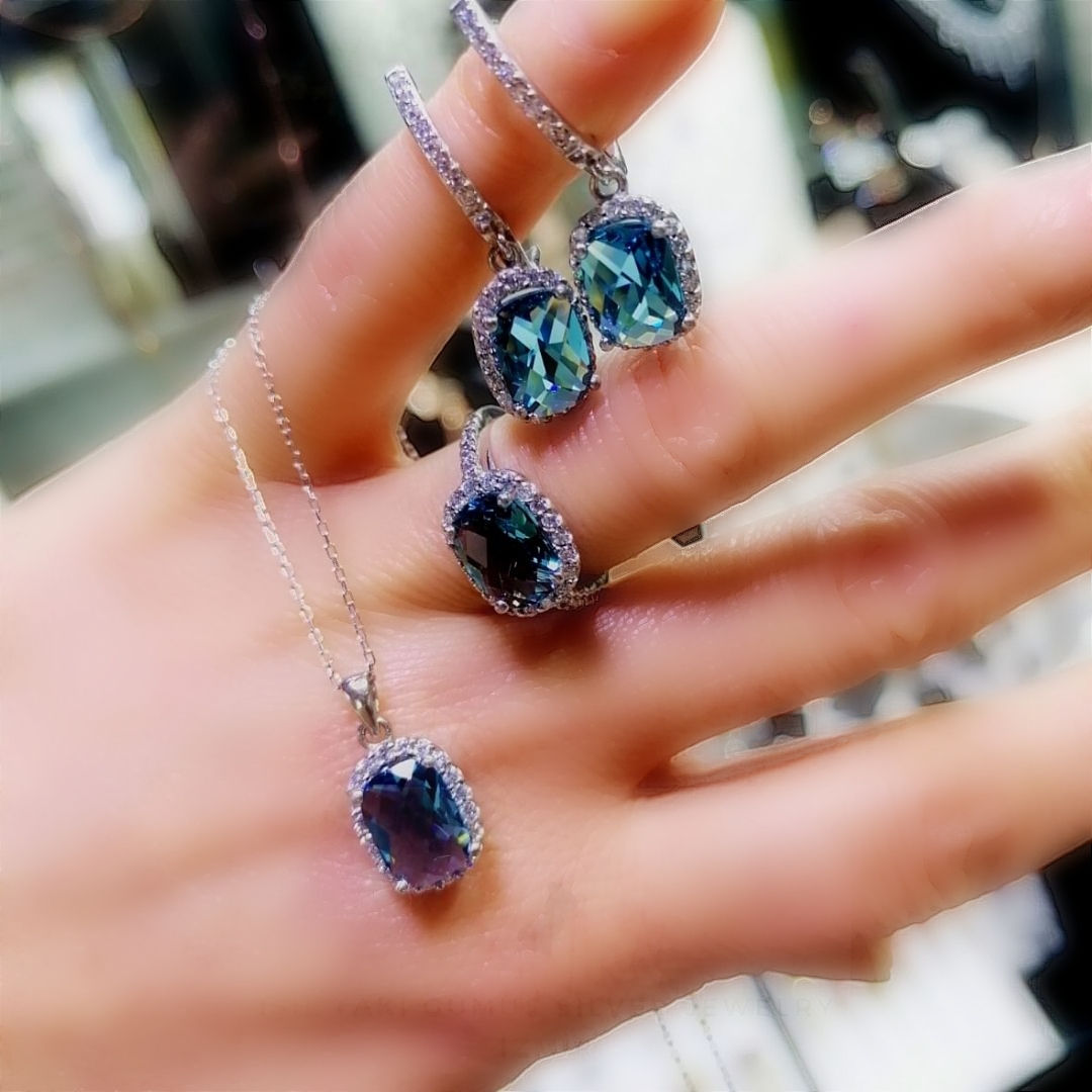 Blue Topaz Set