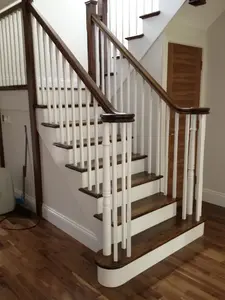 White staircase