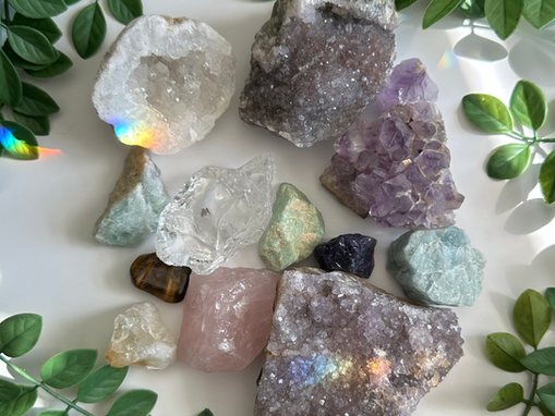Raw Crystal cluster
