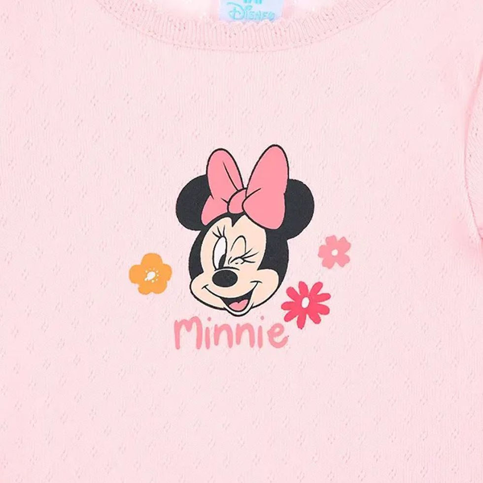 Miniatura: Pack 2 bodies estampados manga curta minnie