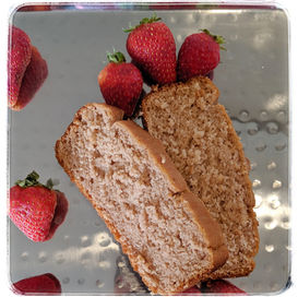 Strawberry Coconut Bread to Celebrate the Holidays (Dairy & Gluten Free)