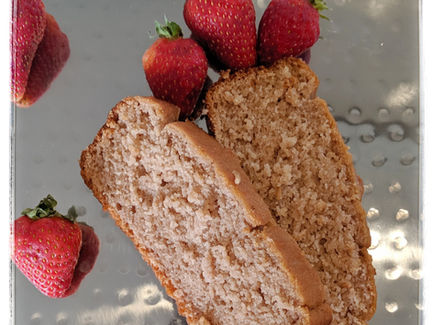 Strawberry Coconut Bread to Celebrate the Holidays (Dairy & Gluten Free)