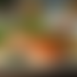 A dish with grilled salmon on a bed of rice and vegetables