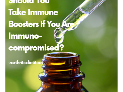 Should You Take Immune Boosters if You Are Immunocompromised?