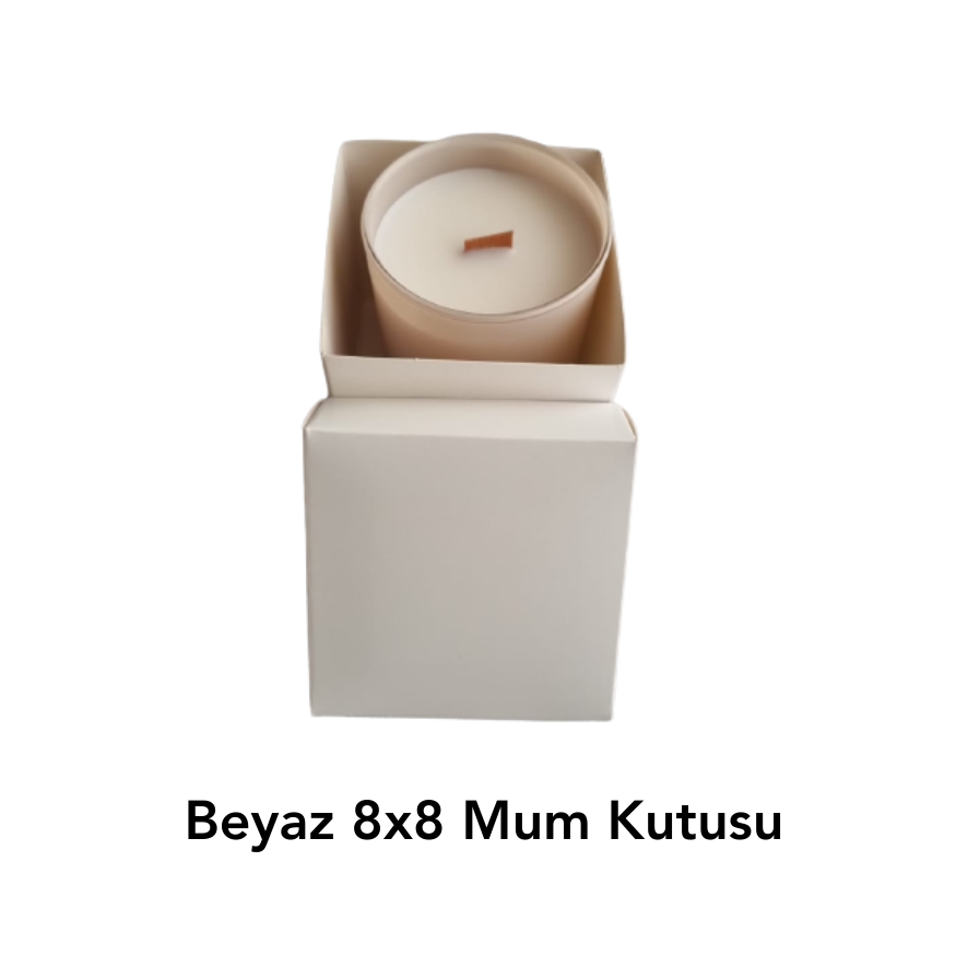 Beyaz 8x8 Mum Kutusu (2)