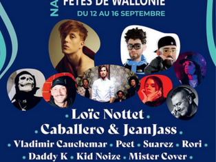 Fêtes de la Wallonie: Concerts, activities and other music events in Namur