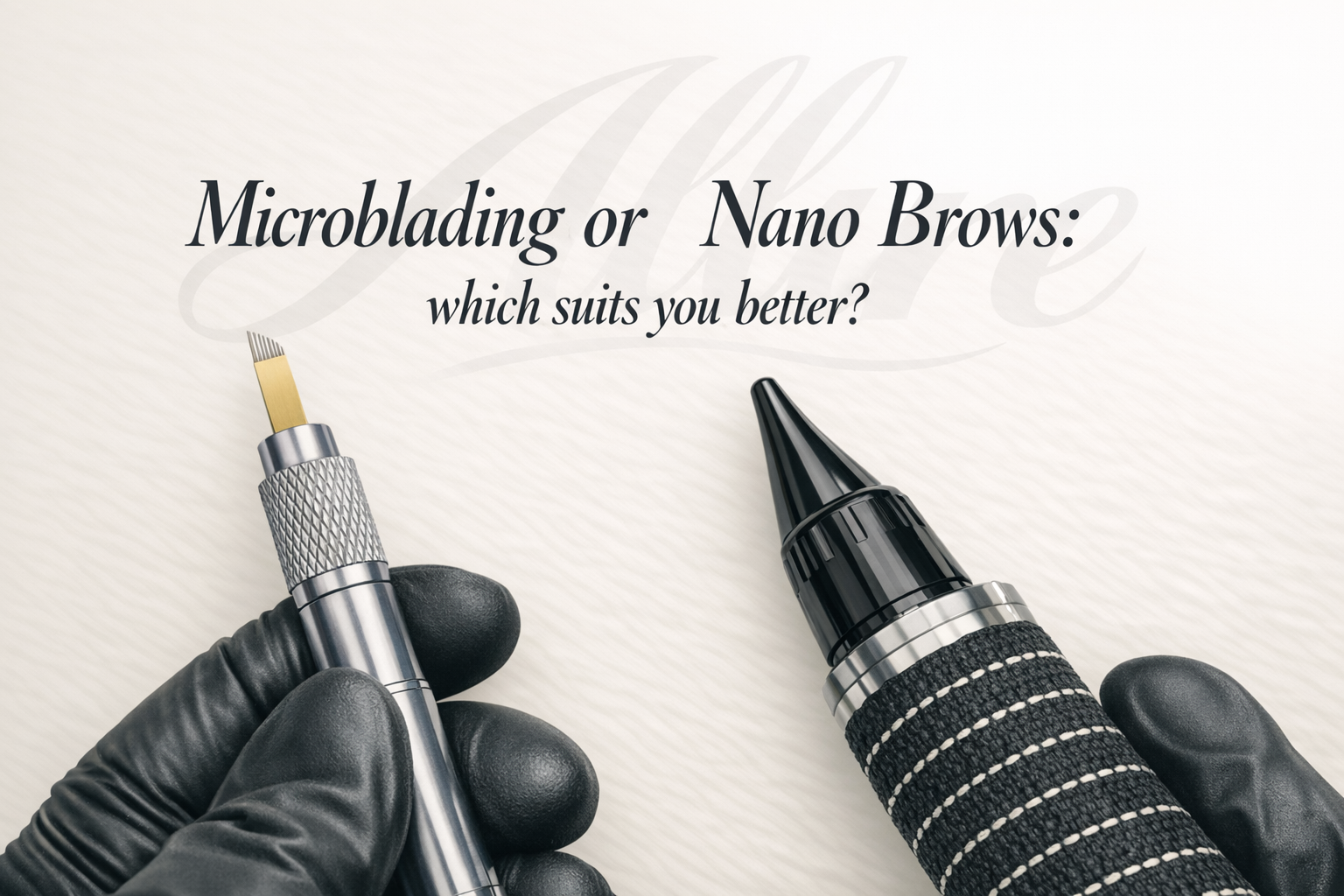 Microblading or Nano Brows: Which Suits You?