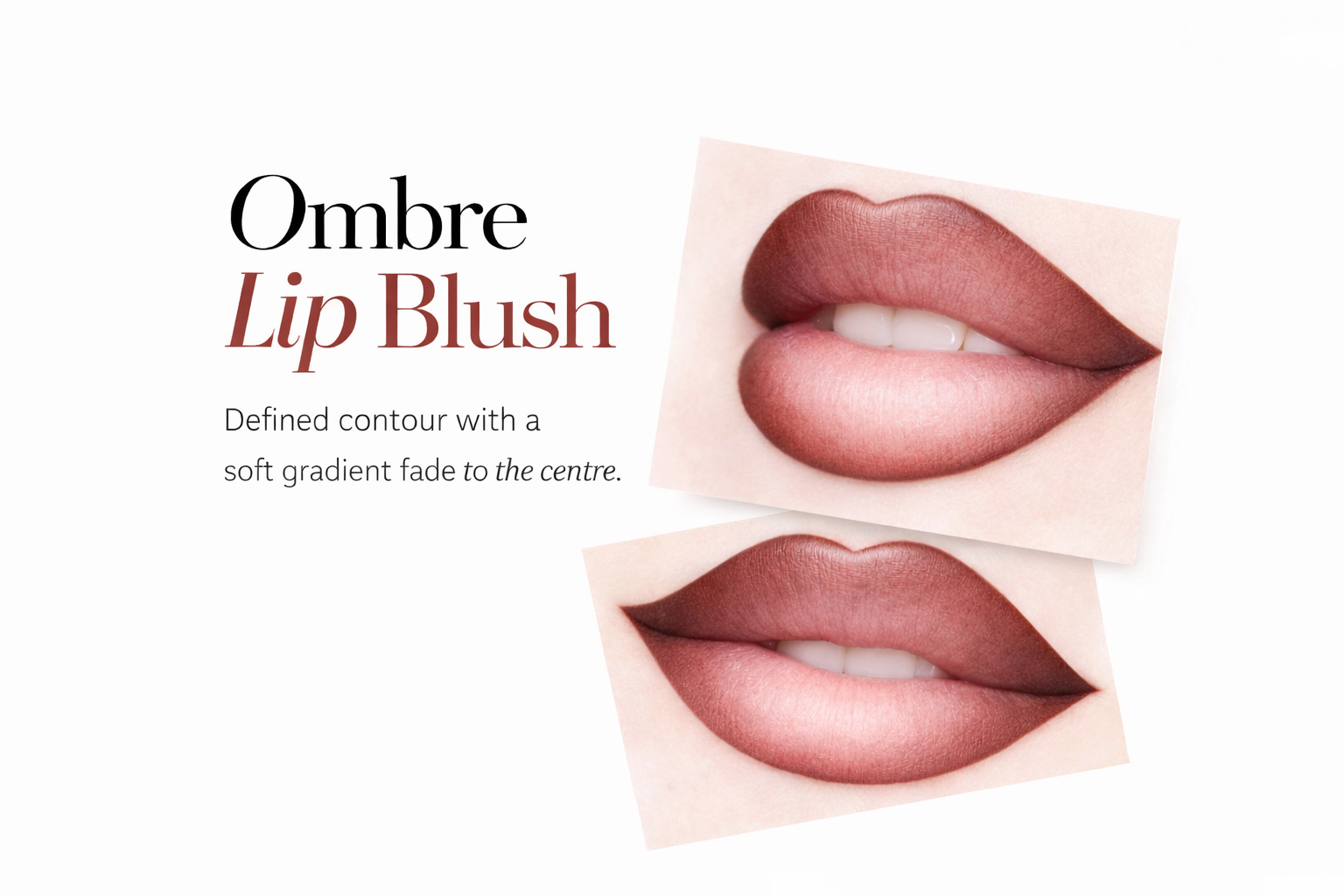 Ombré Lip Blush: The Defined Gradient Pout