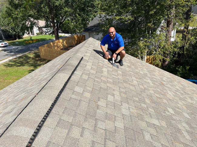 Tom Rosario - Certified Home Inspector. During Home Inspection