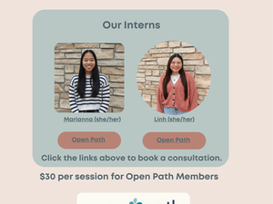 Low-Cost Therapy in Minneapolis: How Open Path Collective Can Connect You with Marianna or Linh
