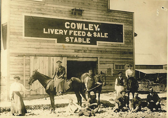 FRONTIER CONTRIBUTIONS OF A FEW EARLY COWLEY BUSINESSES