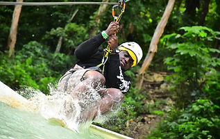 ziplining