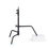 Thumbnail: Avenger Sliding Leg C-Stand 1.8m - Black