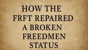 How the Freedmen Reparations Fund Trust Repaired a Broken Status