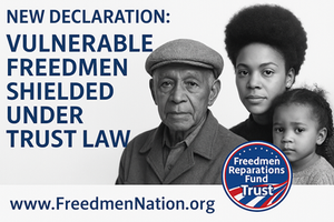 New Declaration Shields Vulnerable Freedmen Under Trust Law