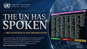 The UN Has Spoken — Recognition Is Not Reparations