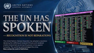 The UN Has Spoken — Recognition Is Not Reparations