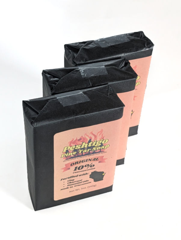 Thumbnail: Peshtigo Pine Tar Soap - Original 10%