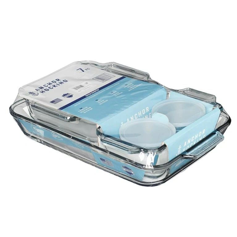 Anchor Hocking 7-Piece Value Pack Glass Bakeware Set