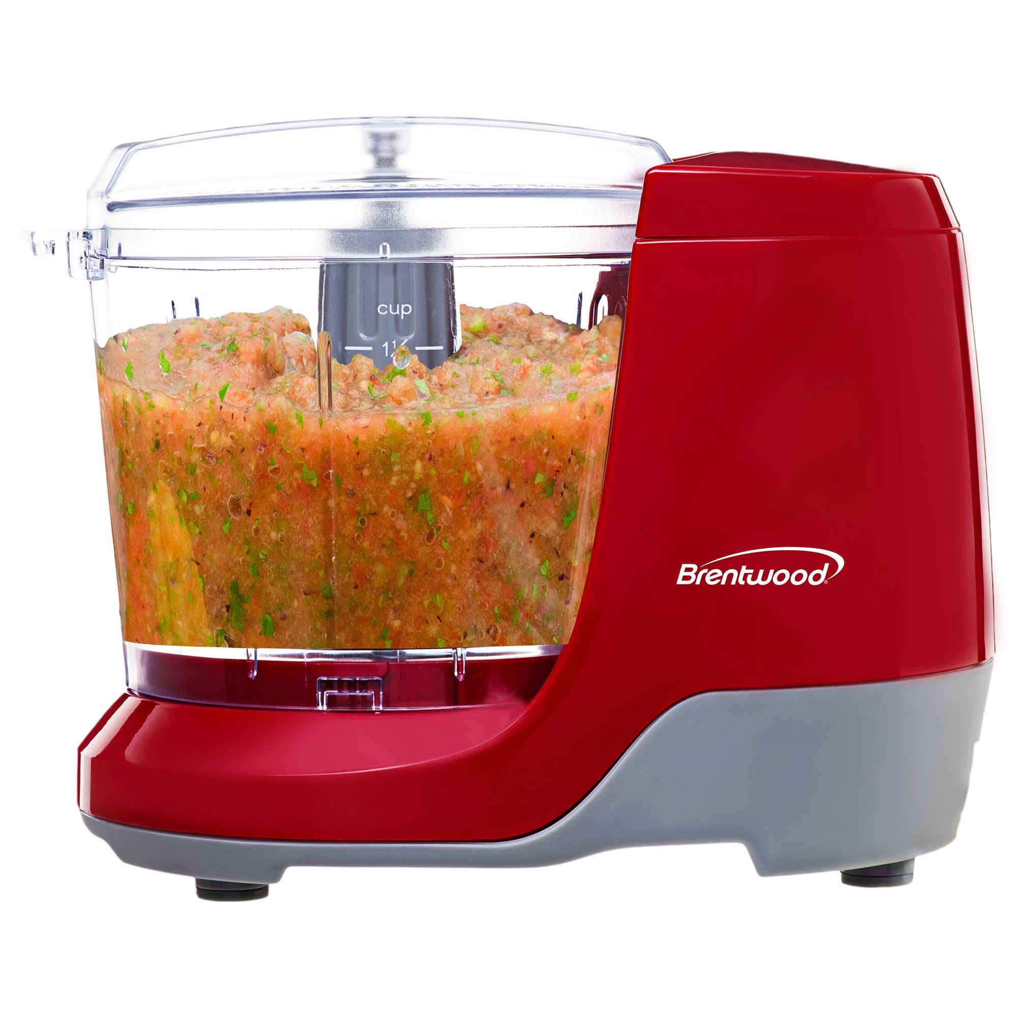 Brentwood Mini Food Chopper - 1.5 Cup Red